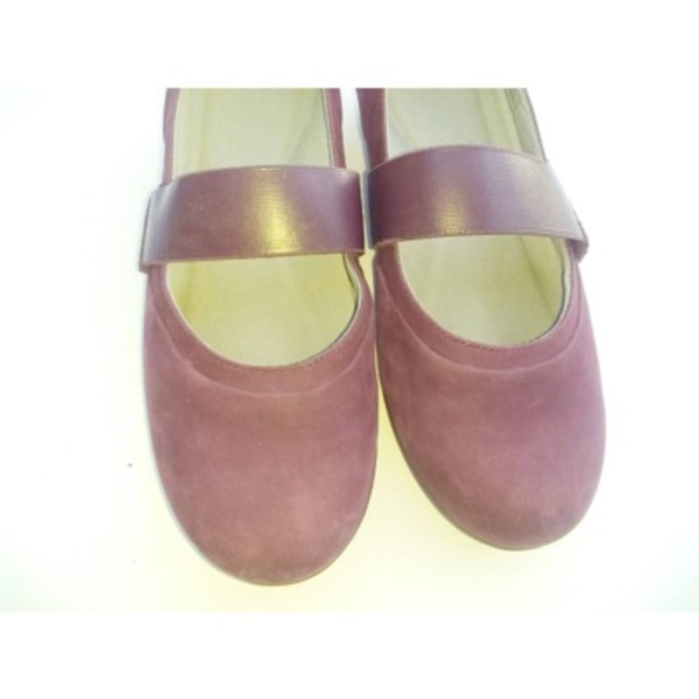 Dansko Womens Kendra Mary Jane Shoes Burgundy Leather Hook And Loop 8 EUR 38 - Picture 7 of 9